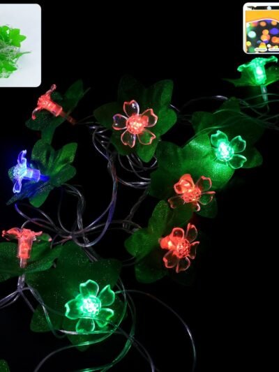 Leaf & Flower LED Decorative String Light – 3 Meter Festive Glow