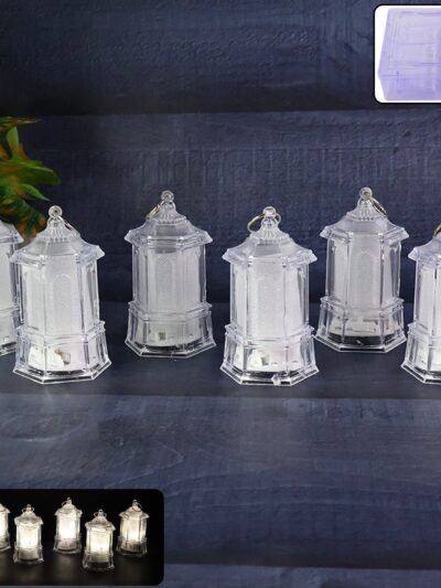 LED Hanging Lantern Decorative Flameless Candle Set – Safe Warm Glow