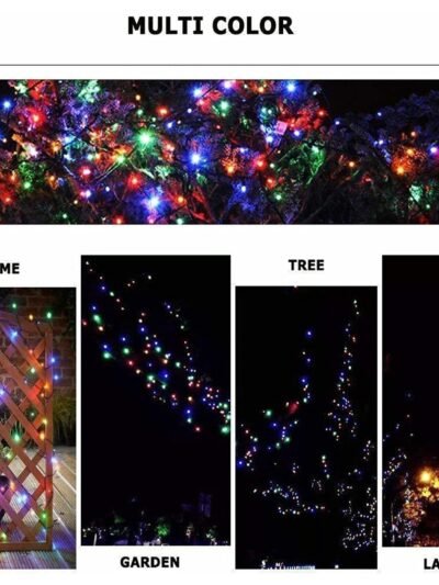Multicolor LED String Fairy Lights – 13 Meter Festive Decor