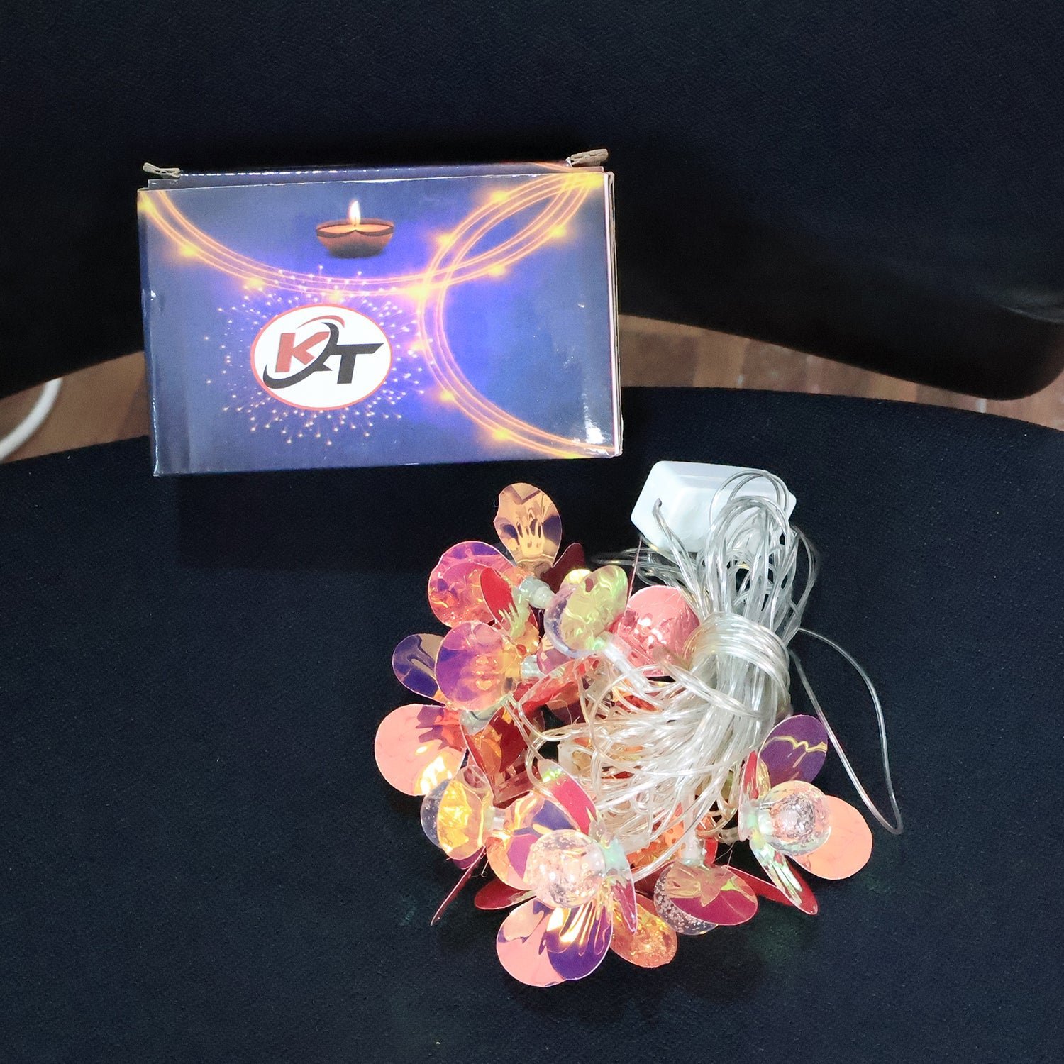 Flower LED String Lights – 8 Meter Multicolor Decorative Lights