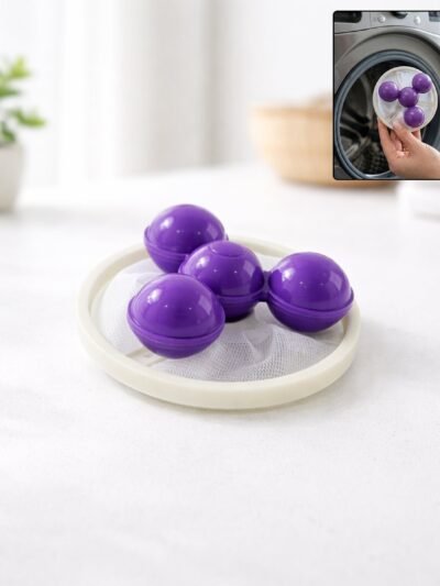Reusable Washing Machine Lint Remover Ball – Big Size, Mesh Filter