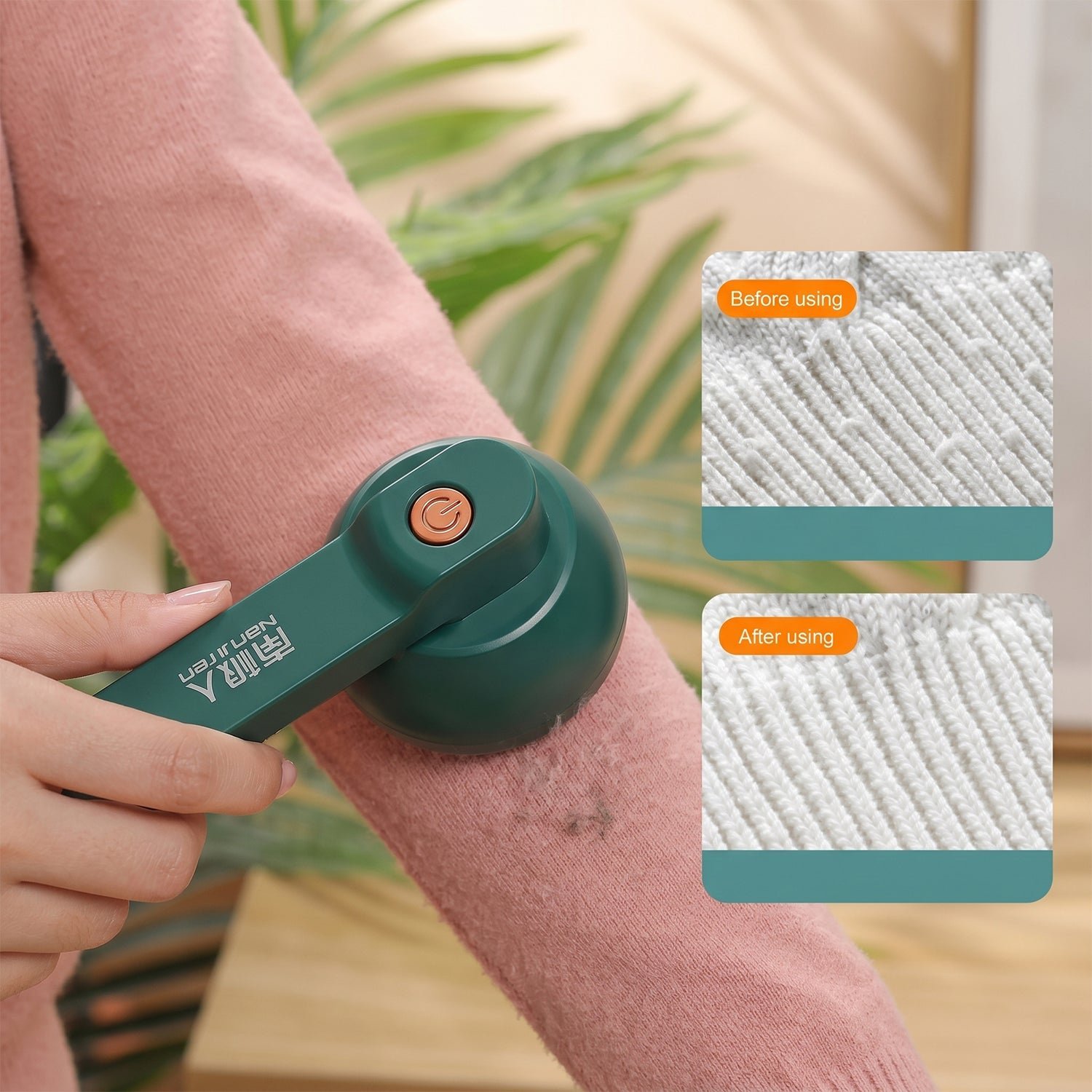 Fabric Lint Remover � Rechargeable Electric Fuzz & Pilling Cleaner