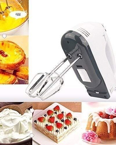Electric Hand Mixer – 7-Speed with Attachments | XcelCraft