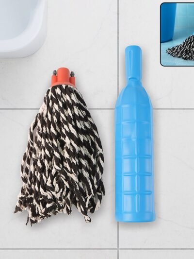 Cotton Mop Refill – Durable Yarn with Handle Grip | Velvet Wipe