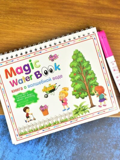 Magic Water Drawing Book – Reusable & Mess-Free Creativity for Kids