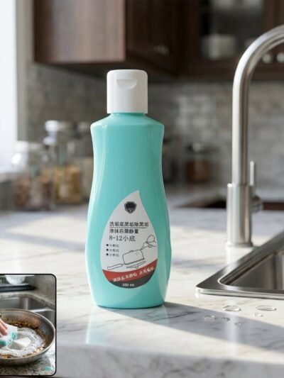 Cookware Bottom Cleaner Liquid – Powerful Stain & Grease Removal