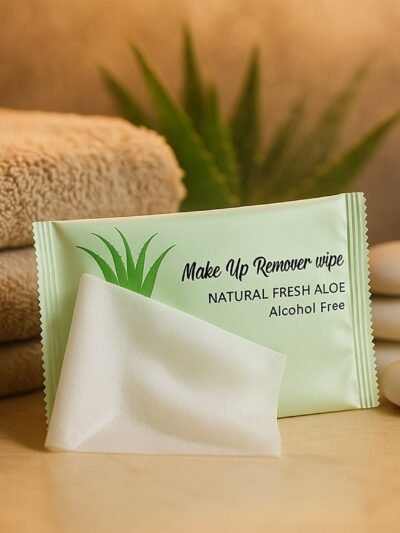 Makeup Remover Wipes – Alcohol-Free Aloe Cleansing Towelettes Pack