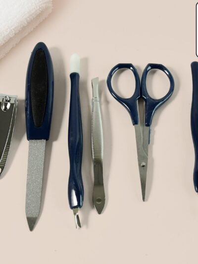 Manicure Pedicure Grooming Kit – 6 Powerful Nail Care Tools