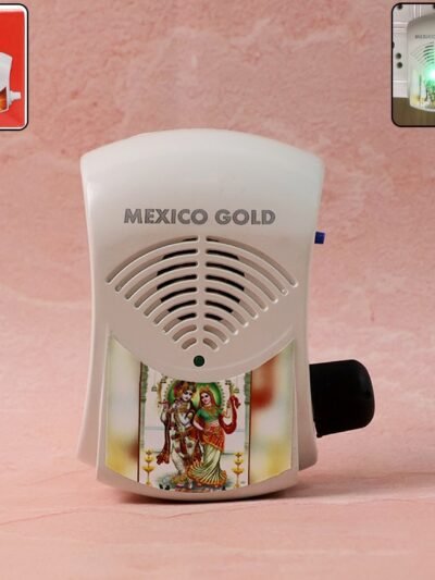 Electric Mantra Bell – Automatic Chanting with LED Light