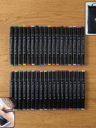 Markers Set – Vibrant Colors with Dual Tips for Artists
