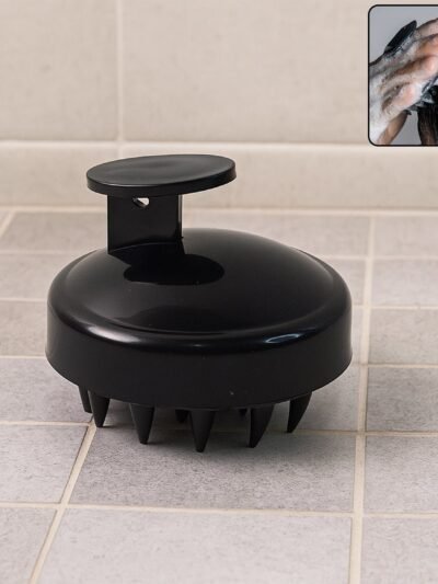 Scalp Massager Shampoo Brush – Soft Silicone Bristles for Gentle Care