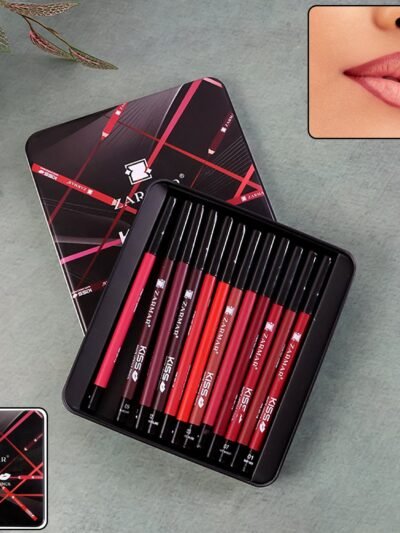 Matte Lipstick Pencil Set – Long-Lasting, Smudge-Proof Colors