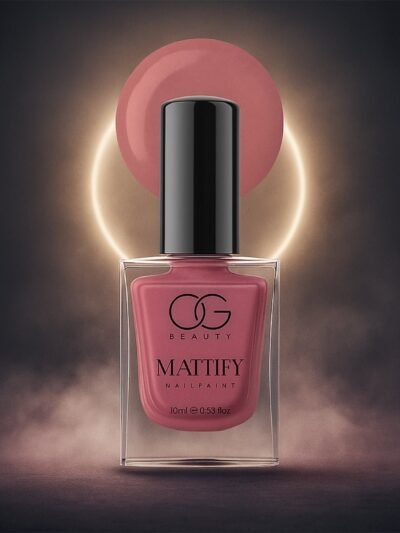 Mattify Pink Nail Paint – Quick-Dry Matte Finish 10 ML