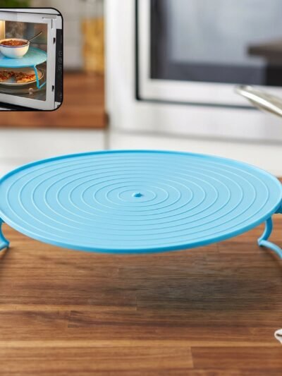 Non-Slip Plastic Microwave Tray � Even Heating & Stable Serving