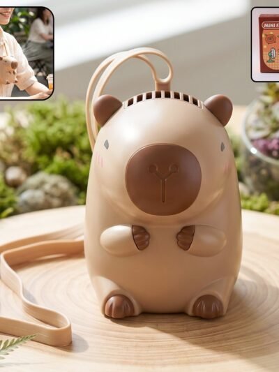Mini Bear Fan � Rechargeable & Portable for Outdoor Use