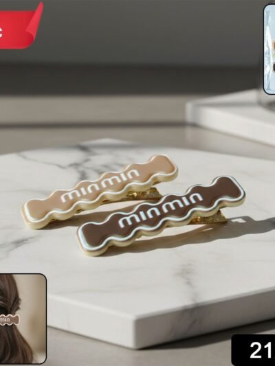 Wavy Hair Clips – Secure & Stylish 2 Pc Set