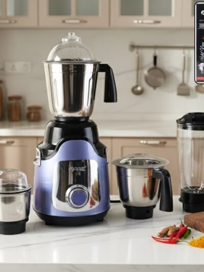 1 HP Heavy Duty Mixer Grinder – Powerful Grinding with 4 Jars