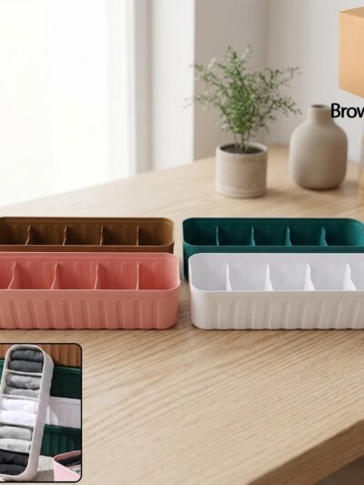 Plastic Drawer Organizer Tray � Keeps Socks & Underwear Neat