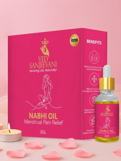 Nabhi Oil for Menstrual Pain Relief – Ayurvedic Herbal Cramp Relief
