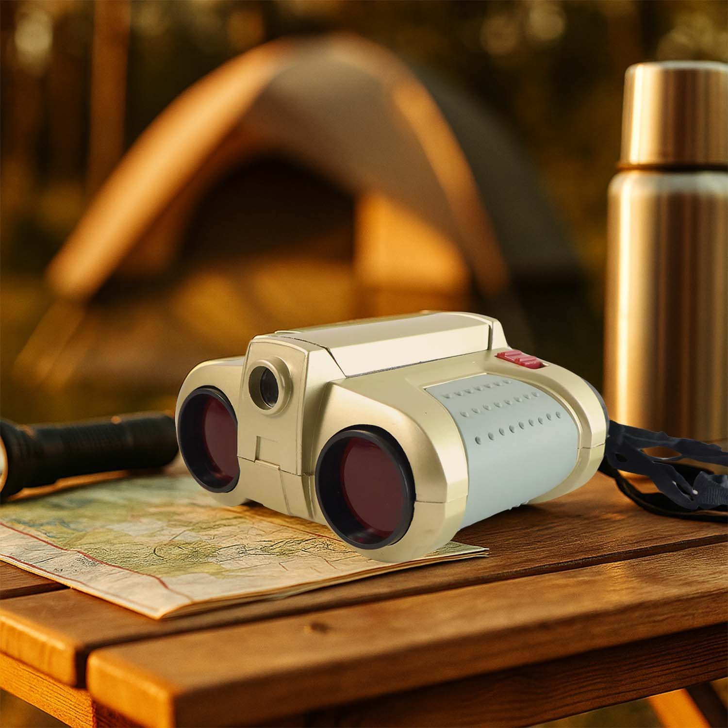 Kids Night Scope Toy Binoculars – Playful Red-Tinted Spy Goggles
