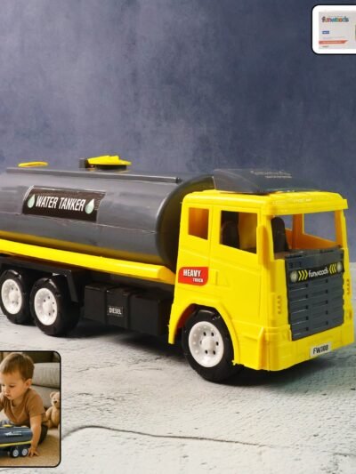 Water Tanker Toy Truck – Push & Go Durable Vehicle for Kids