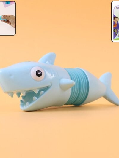 Shark Shape Magic Spring Toy – Fun Stretchable Fidget for Kids