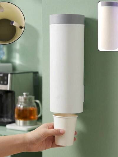 Wall Mounted Paper Cup Holder � Space-Saving Dispenser for Hygiene