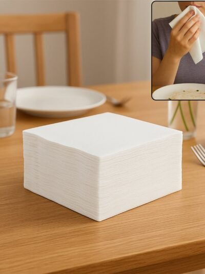 Disposable Tissue Napkins – Soft & Highly Absorbent 50 Pcs Set