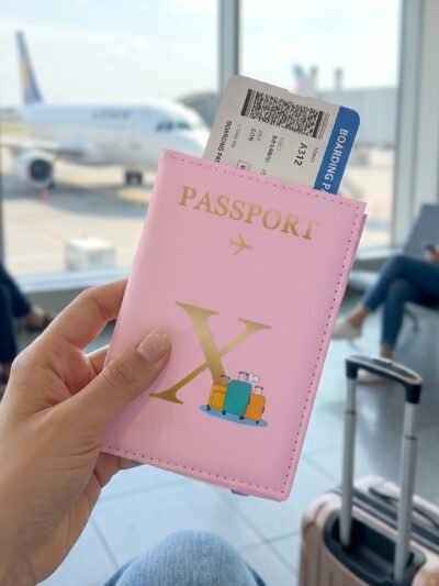 Travel Passport Holder Wallet � Stylish Mix Design & Compact