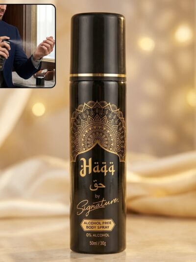 Signature Haqq Body Spray � Long-Lasting, Alcohol-Free Fragrance