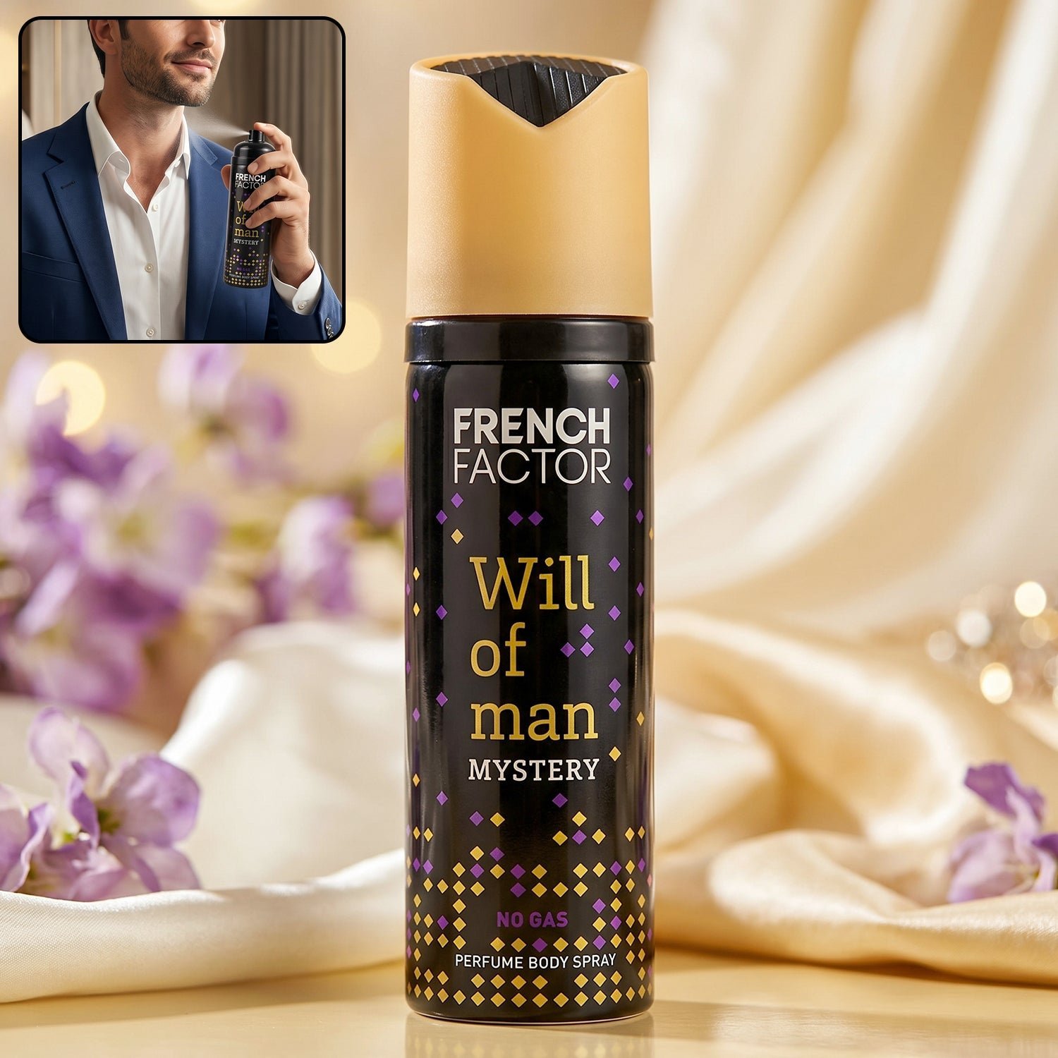 Body Spray for Men � Long-lasting, No Gas Formula for Freshness