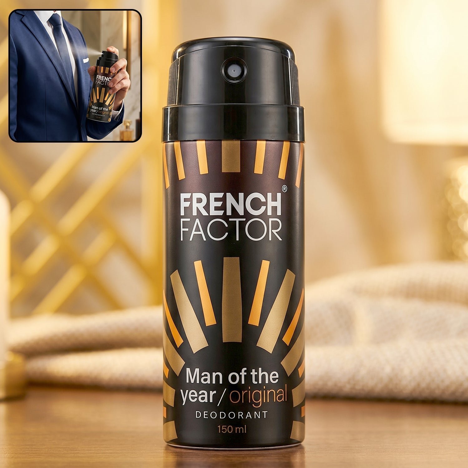 Men's Body Spray � Long Lasting Freshness & Masculine Fragrance