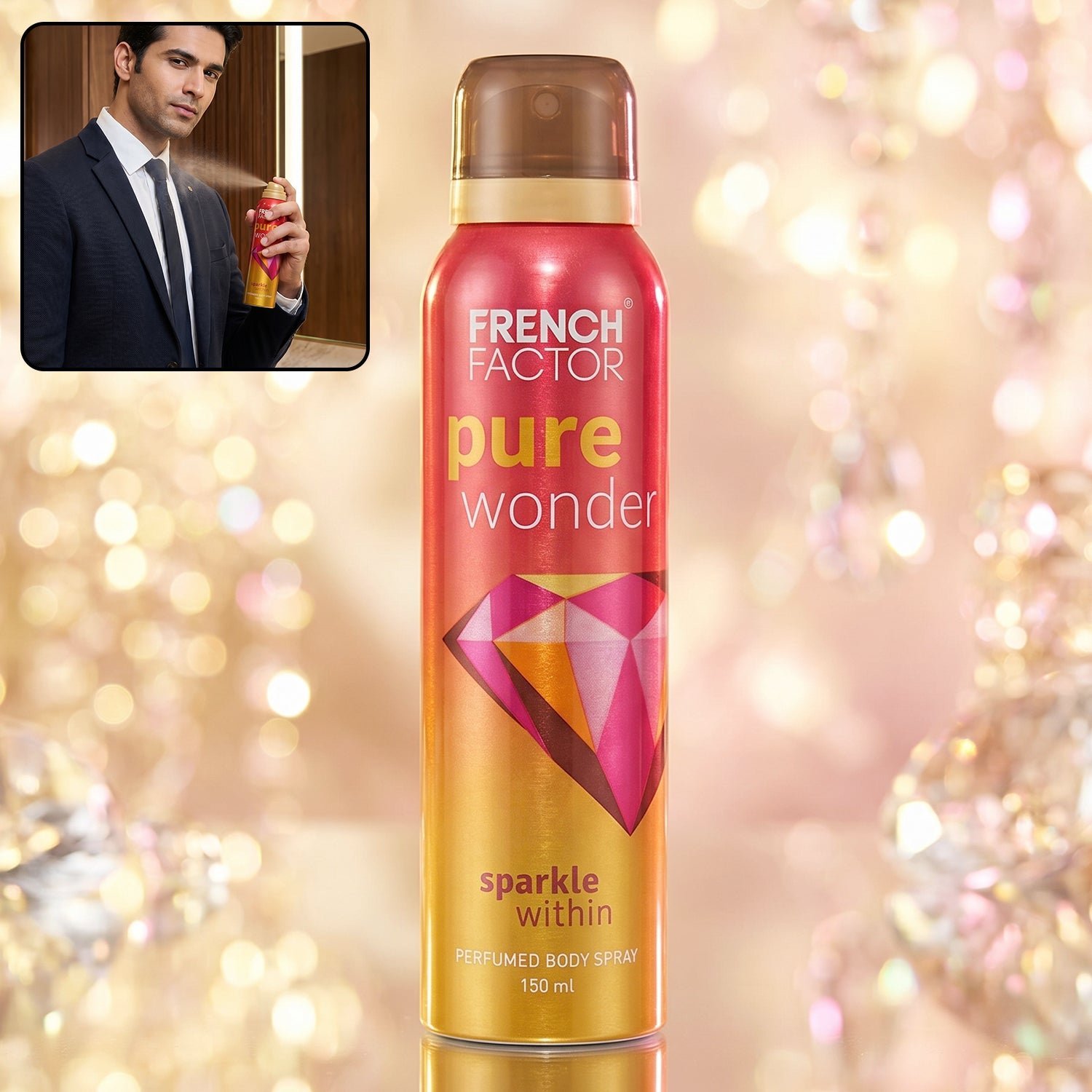French Factor Perfumed Body Spray � Long-lasting Freshness and Fragrance