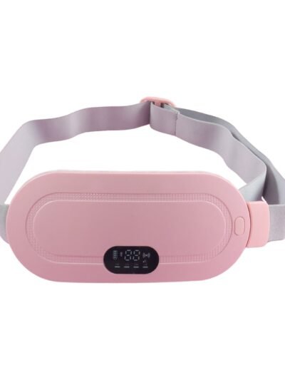 Electric Heating Belt for Waist Pain Relief – Rechargeable & Adjustable