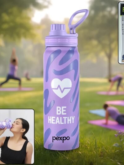Stainless Steel Water Bottle – Leakproof & Insulated for Daily Use