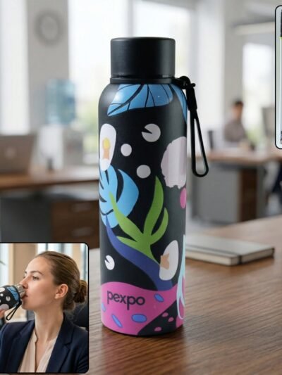 Stainless Steel Water Bottle – Leakproof & Portable for Daily Hydration