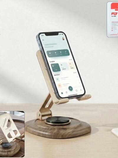 Adjustable Mobile Phone Stand – Sturdy & Compact Workspace Accessory