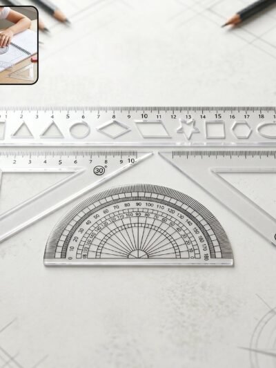 Student Geometry Ruler Set � Accurate 20cm Drawing Tools