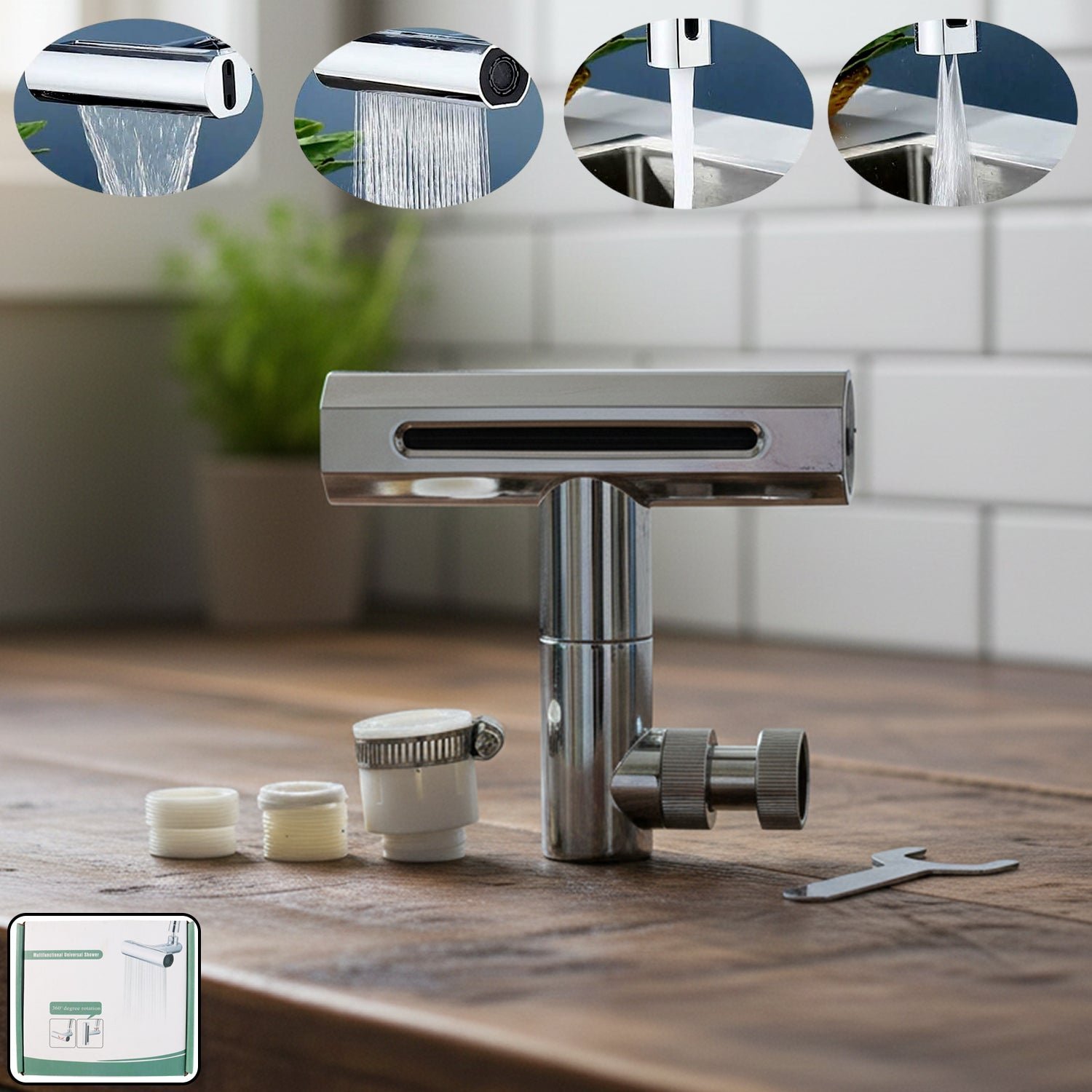 High Pressure Shower Head � Adjustable & Water Saving | Mist & Relax