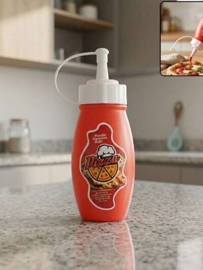 Small Plastic Squeeze Sauce Bottle � Easy dispensing for condiments