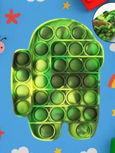 Astronaut Silicone Pop It Fidget Toy – Stress Relief Fun