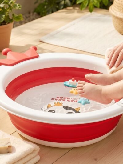 Foldable Baby Bathtub � Non-Slip, Portable & Safe for Infants