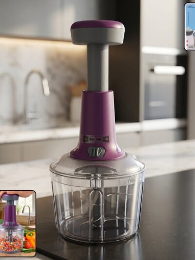 Push Chopper 1100 ML – Efficient Manual Vegetable Slicer