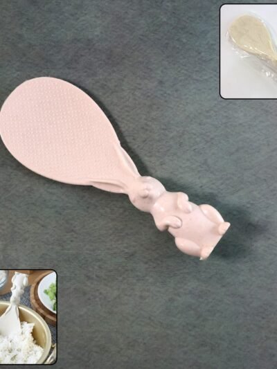 Bunny Handle Rice Serving Spoon – Non-Stick & Ergonomic Grip