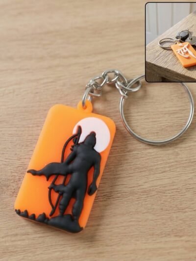 Religious Lord Ram Keychain – Spiritual Accessory for Keys and Bags
