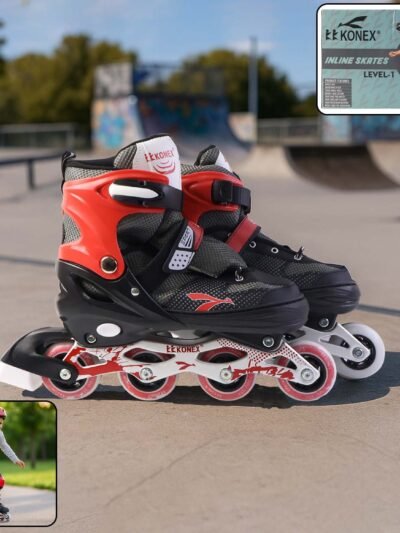 Adjustable Inline Skates XL – Durable, Comfortable Fit for Kids & Adults
