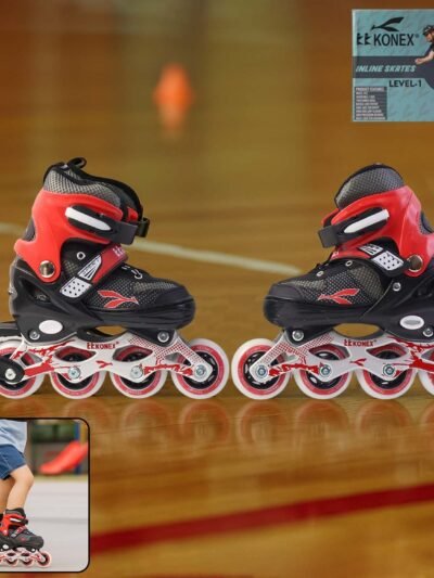 Adjustable Inline Skates – Medium Size with Aluminum Frame