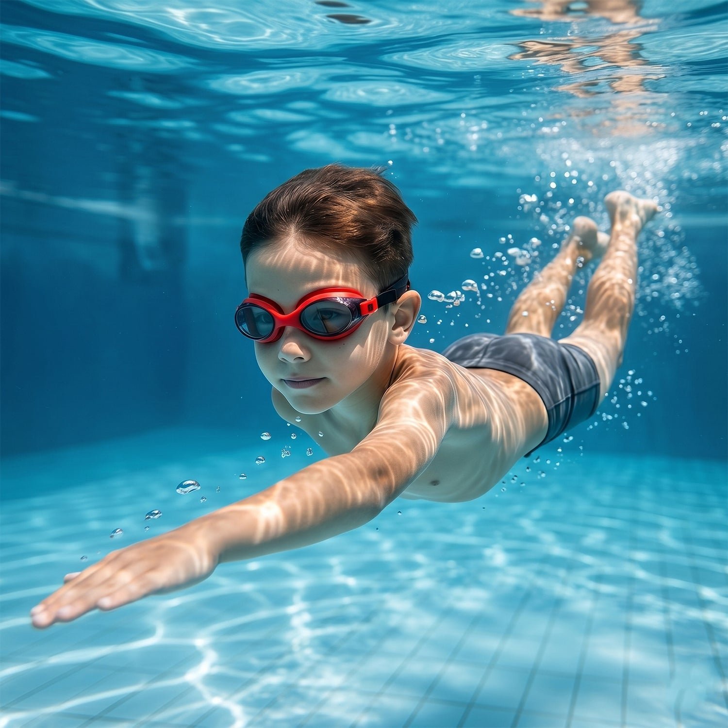 Anti-Fog Swimming Goggles � Comfortable, Leakproof Fit for All