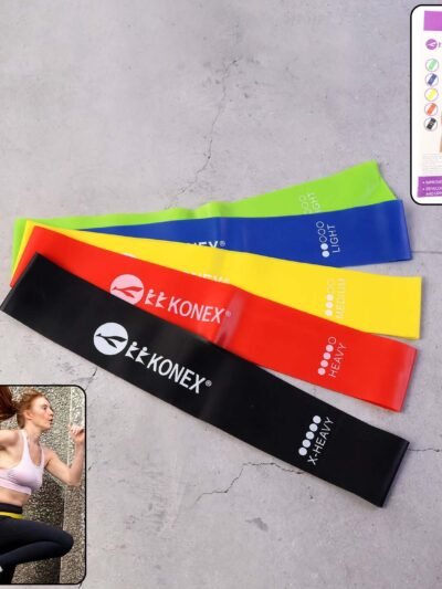 Resistance Loop Exercise Bands – 5 Levels for Full-Body Fitness