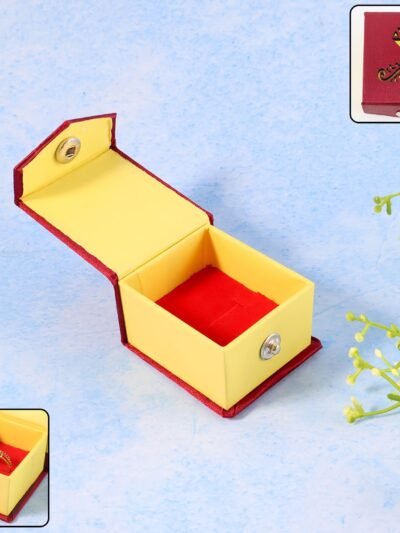 Ring Gift Box – Premium Elegant Presentation with Velvet Cushion